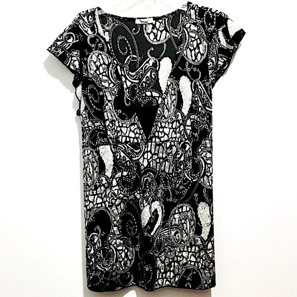 Tiffany Women’s V-Neck Paisley Peplum Blouse - Picture 1 of 12